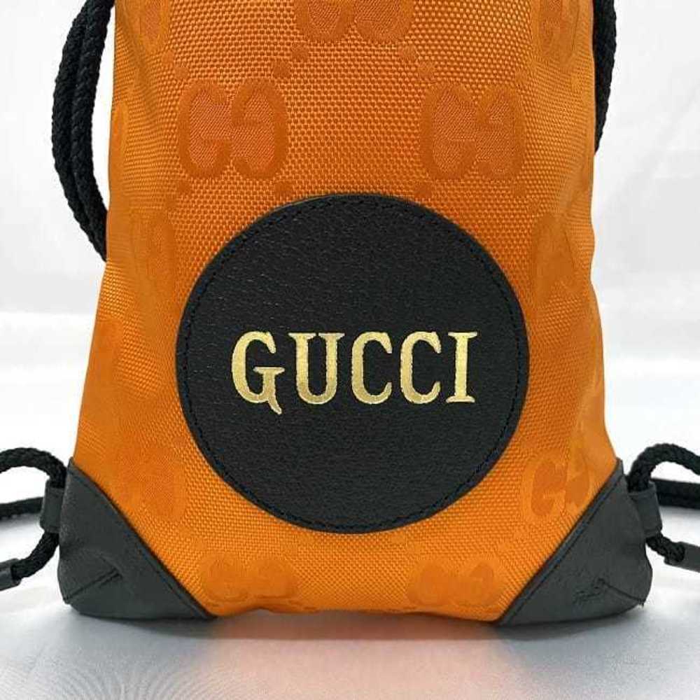 Gucci Mini Backpack Canvas Orange - image 7